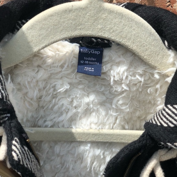 Gap Lined Wool Pea Coat 12-18 months - Picture 3 of 8